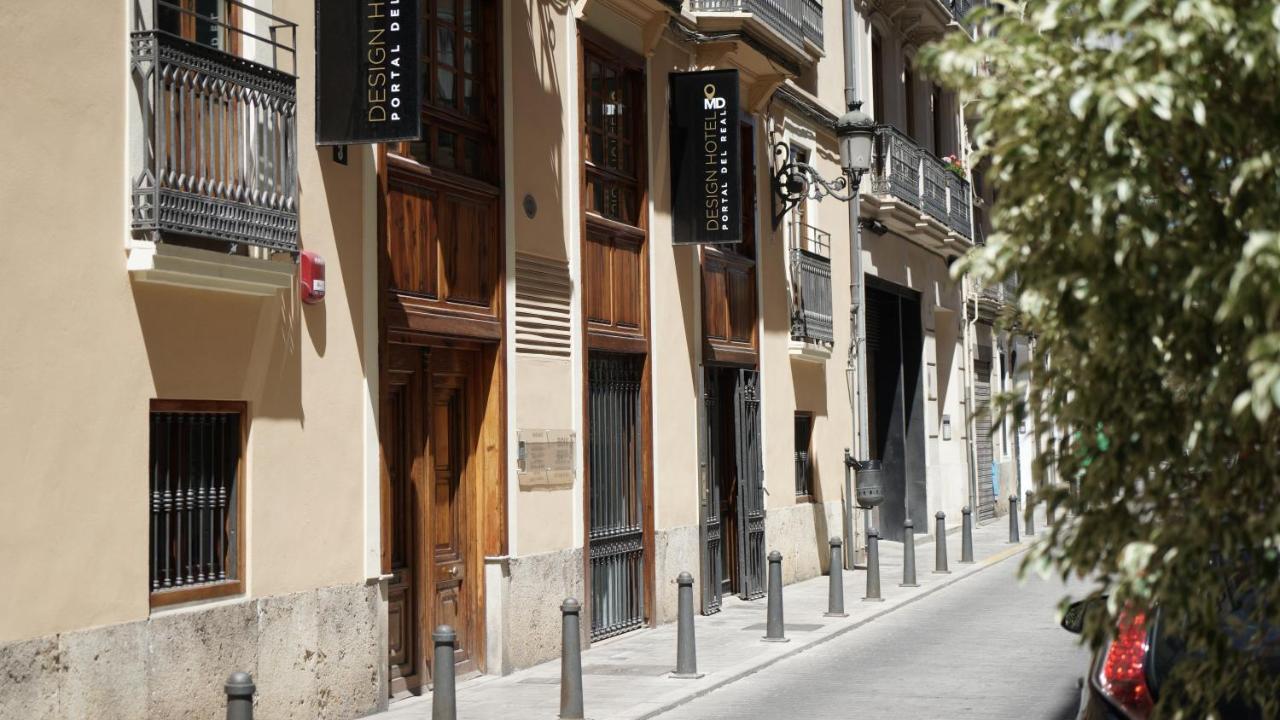 Md Design Hotel - Portal Del Real Valencia Exteriör bild