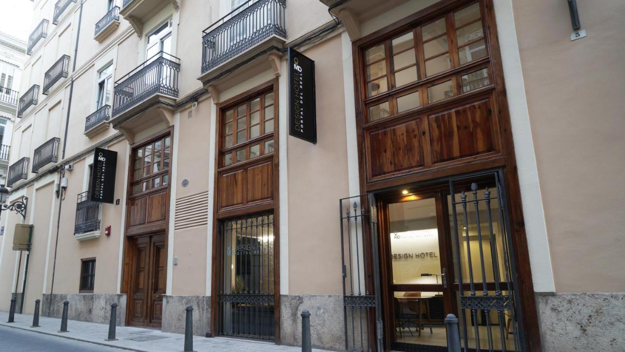 Md Design Hotel - Portal Del Real Valencia Exteriör bild