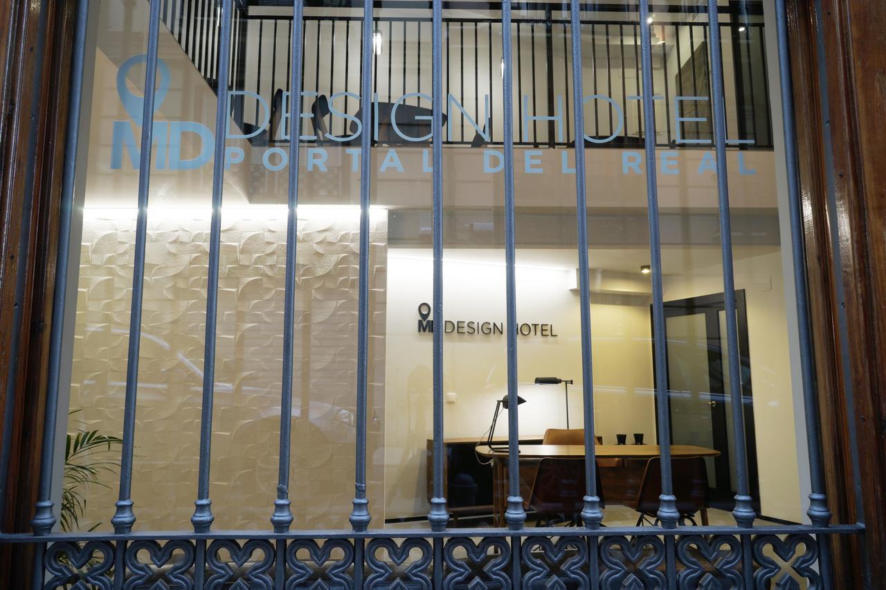 Md Design Hotel - Portal Del Real Valencia Exteriör bild