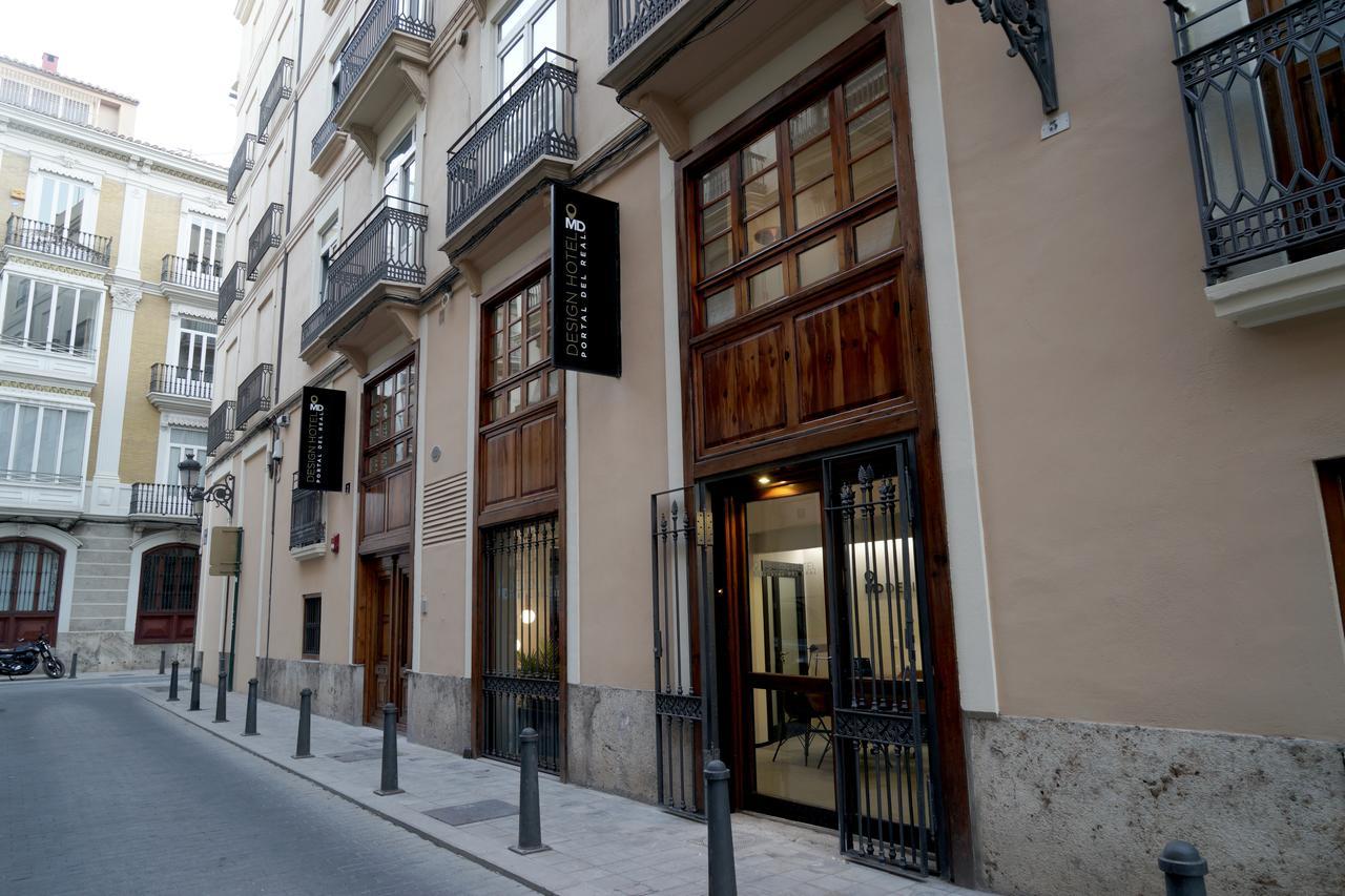 Md Design Hotel - Portal Del Real Valencia Exteriör bild