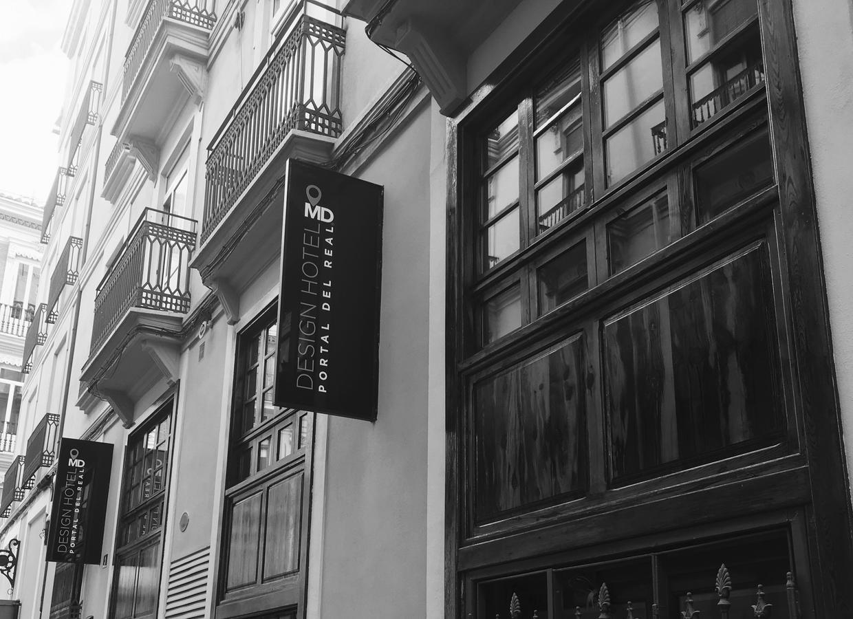 Md Design Hotel - Portal Del Real Valencia Exteriör bild