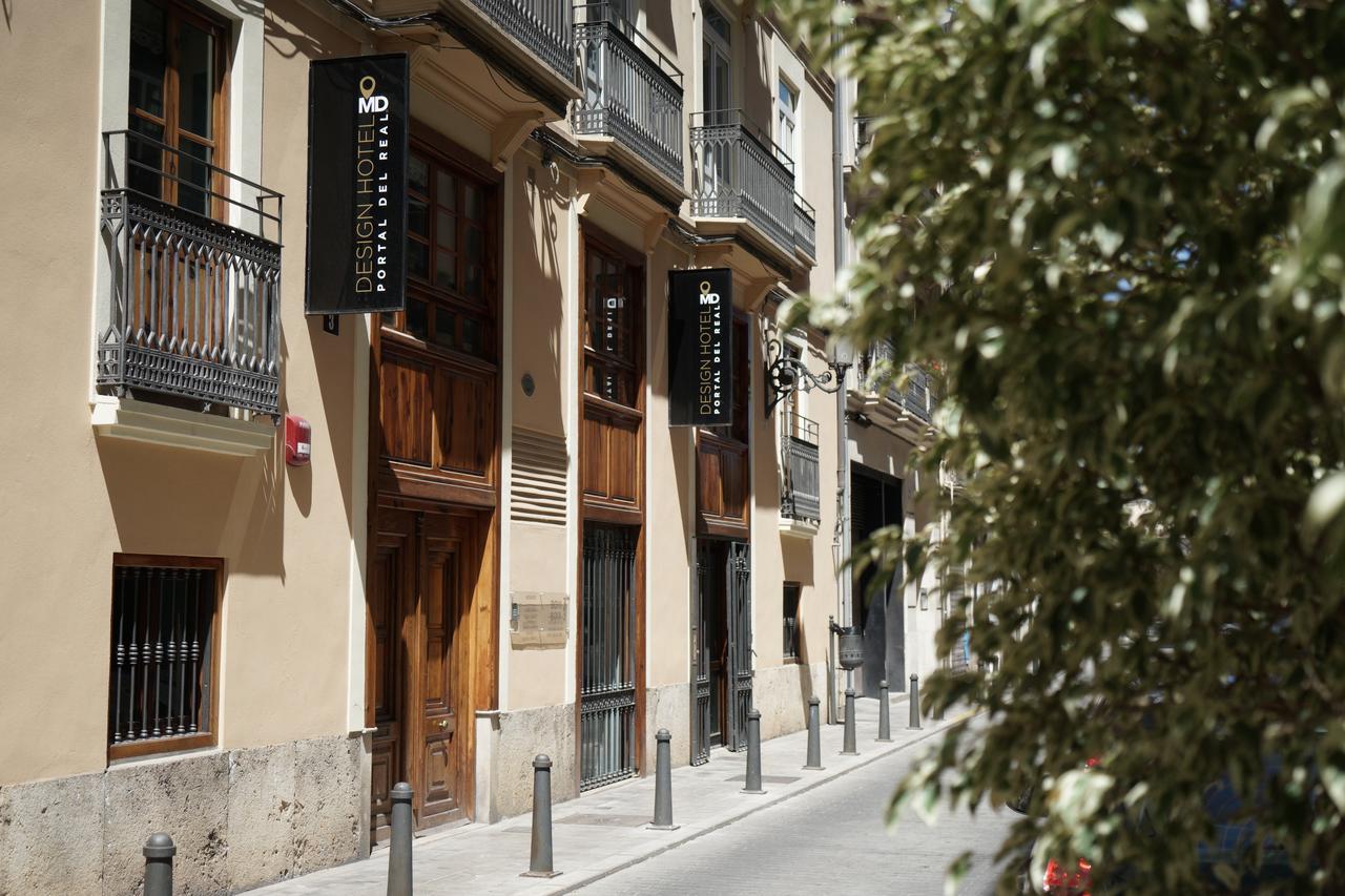 Md Design Hotel - Portal Del Real Valencia Exteriör bild