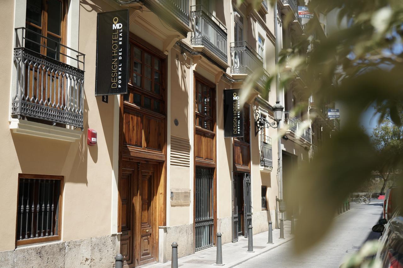 Md Design Hotel - Portal Del Real Valencia Exteriör bild